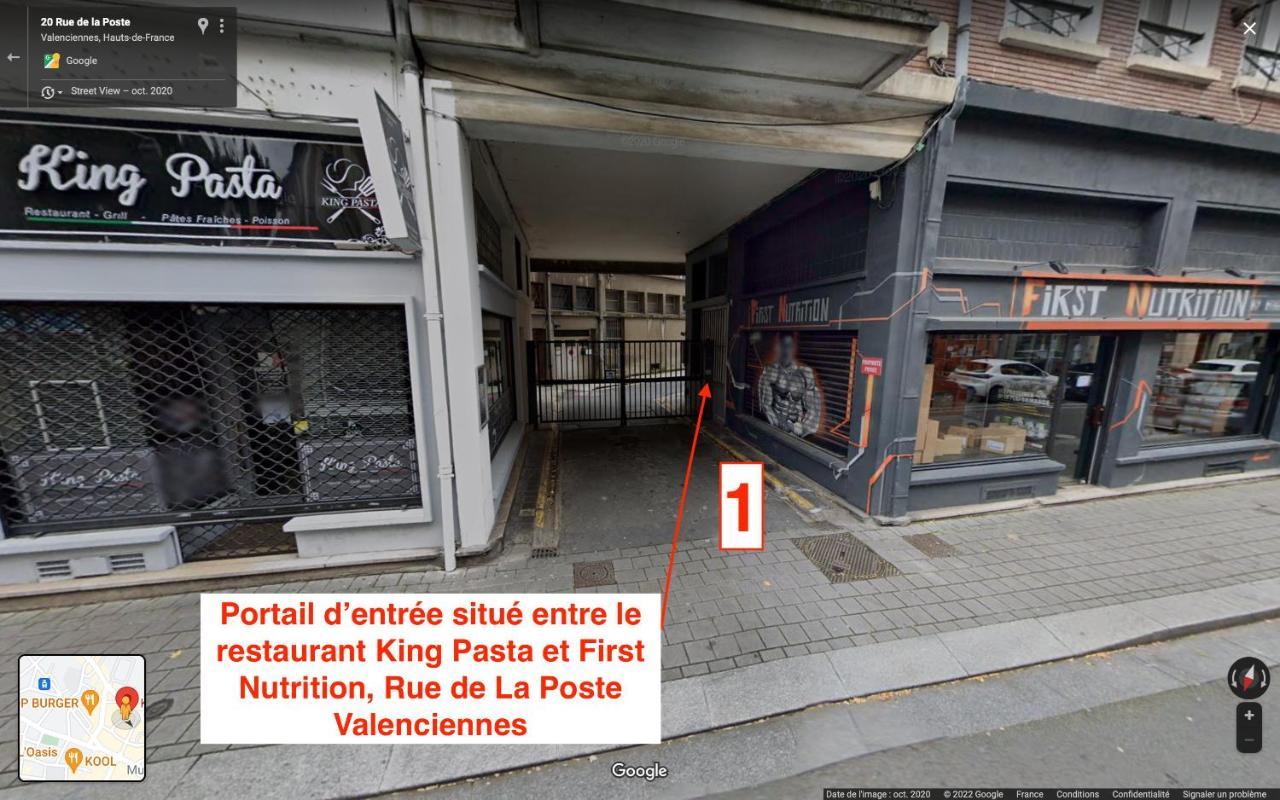 Apt A Africa, 30M2, Centre, Balcon Valenciennes Luaran gambar